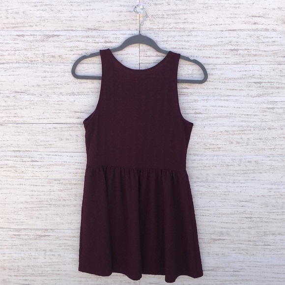 Frenchi Burgundy Dress | SIZE L - Picture 2 of 3